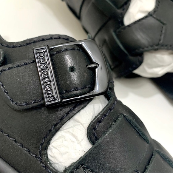 Dr. Martens Black Mono Fisherman Sandals - Picture 8 of 15